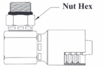 Male O-Ring Boss Swivel 90° (4)